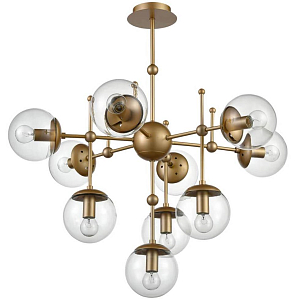 Люстра Gold Balls Chandelier 10