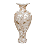 Торшер из перламутра в виде вазы Indonesian Vase варинант исполнения - 2 | Loft Concept в Москве