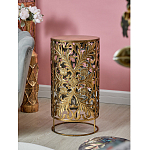 Столик приставной с цветочной резной фактурой Madagascar варинант исполнения - 3 | Loft Concept в Москве