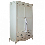 Шкаф платяной двухстворчатый с 4-мя ящиками Interiors Romance варинант исполнения - 1 | Loft Concept в Москве