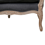 Кресло Ava Classical Armchair graphite flax варинант исполнения - 4 | Loft Concept в Москве