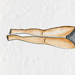 Плитка с узором Рыба Русалка варинант исполнения - 4 | Loft Concept в Москве