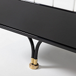 Черно-белый распашной комод Accordo варинант исполнения - 5 | Loft Concept в Москве