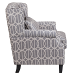 Кресло Henry Armchair grey velour варинант исполнения - 2 | Loft Concept в Москве