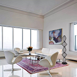 Торшер светодиодный с плетеным металлическим каркасом Metal Interweaving варинант исполнения - 1 | Loft Concept в Москве