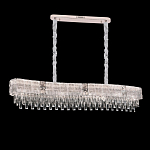 Люстра волнистой формы с каскадом из прозрачного хрусталя Constant Sparks варинант исполнения - 1 | Loft Concept в Москве