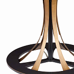 Торшер с основанием в виде стебля с листьями и тканевым абажуром Flowing Leaves варинант исполнения - 3 | Loft Concept в Москве