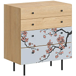 Комод с принтом на ящиках Elise Chest of Drawers варинант исполнения - 6 | Loft Concept в Москве