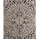 Шкаф с орнаментом ручная резьба из дерева Indian Antique Furniture  варинант исполнения - 1 | Loft Concept в Москве