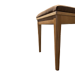 Пуф из массива бука обивка велюр Tasteful Furniture варинант исполнения - 2 | Loft Concept в Москве