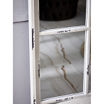 Зеркало-окно с арочным силуэтом в венецианском стиле Venetian White Mirror варинант исполнения - 5 | Loft Concept в Москве