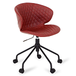 Стул из экокожи с стёжкой Kennedy варинант исполнения - 1 | Loft Concept в Москве