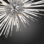 Дизайнерский светильник с лучами Morning Sun Chandelier Silver варинант исполнения - 1 | Loft Concept в Москве