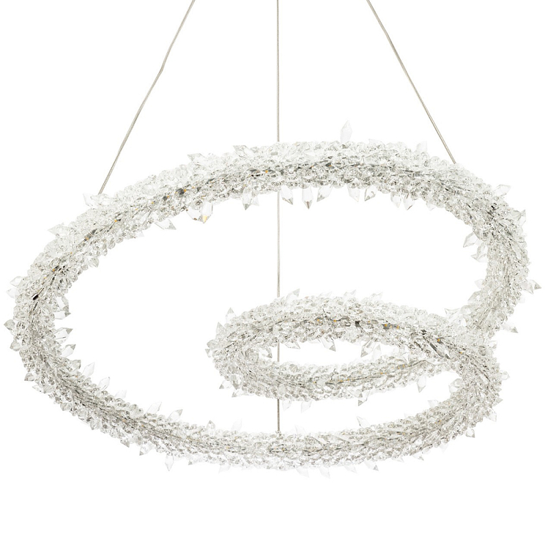       Gilbertine Crystals Spiral Chandelier     | Loft Concept 