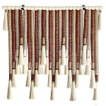 Декор настенный в Эко стиле с кисточками wall panel Thread brushes варинант исполнения - 2 | Loft Concept в Москве