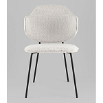 Стул Bellamy букле светло-серый варинант исполнения - 4 | Loft Concept в Москве