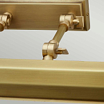 Светильник для картин с призматическим плафоном и двойными регулируемыми шарнирами Elstead Lighting варинант исполнения - 8 | Loft Concept в Москве