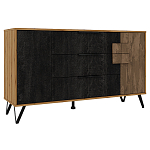 Комод с 3-мя ящиками и дверцей Stone Effect варинант исполнения - 2 | Loft Concept в Москве