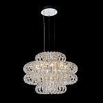Люстра круглая с россыпью хрусталя Perfection of Diamonds варинант исполнения - 1 | Loft Concept в Москве