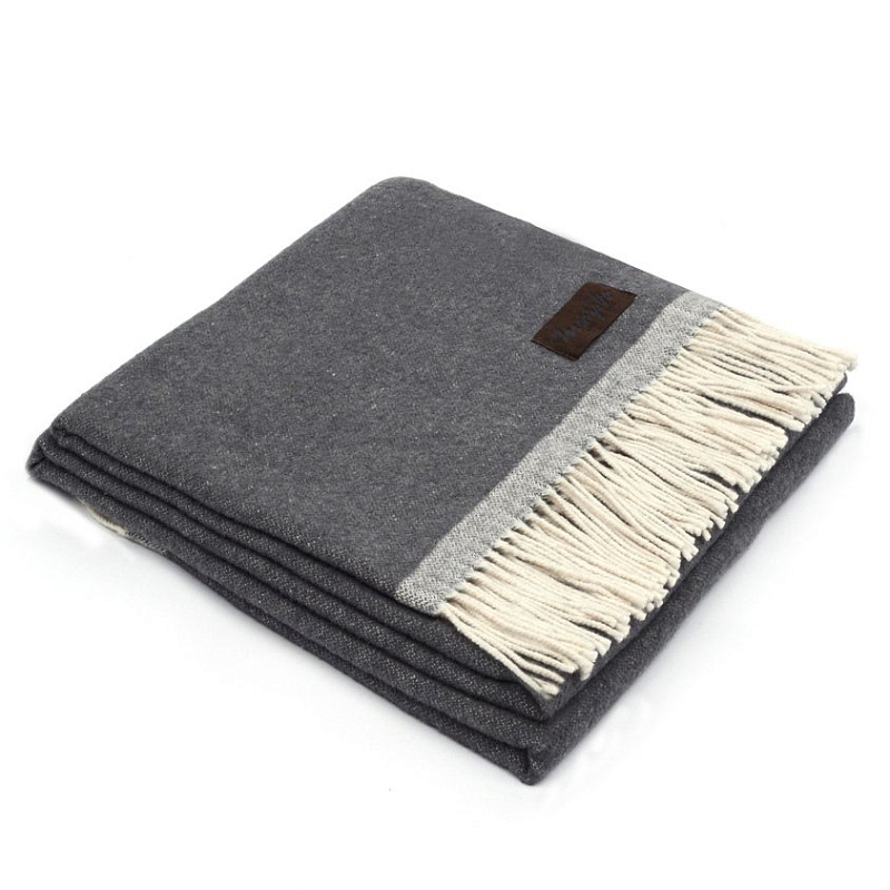 Плед SARA 6000 Marzotto Серый в Москве | Loft Concept 