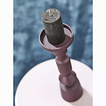 Подсвечник фигурный сливовый Bright Accent 35 см варинант исполнения - 5 | Loft Concept в Москве