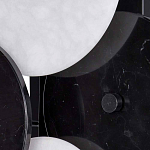 Бра светодиодное из черно-белых дисков Contrast Sample варинант исполнения - 1 | Loft Concept в Москве