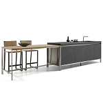 Летняя кухня из камня HELIOS Dada Engenereed Kitchen варинант исполнения - 14 | Loft Concept в Москве