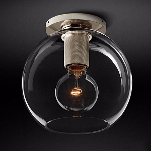 Потолочный светильник RH Utilitaire Globe Shade Flushmount