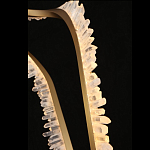 Подвесной светильник с декоративными элементами в виде кристаллов Smooth Shine варинант исполнения - 4 | Loft Concept в Москве