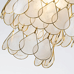 Подвесной светильник с декором из натуральной морской ракушки Iridescent Light варинант исполнения - 6 | Loft Concept в Москве