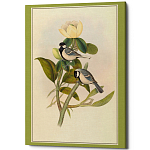 Постер на холсте с изображением птиц Blooming Birds Poster варинант исполнения - 10 | Loft Concept в Москве
