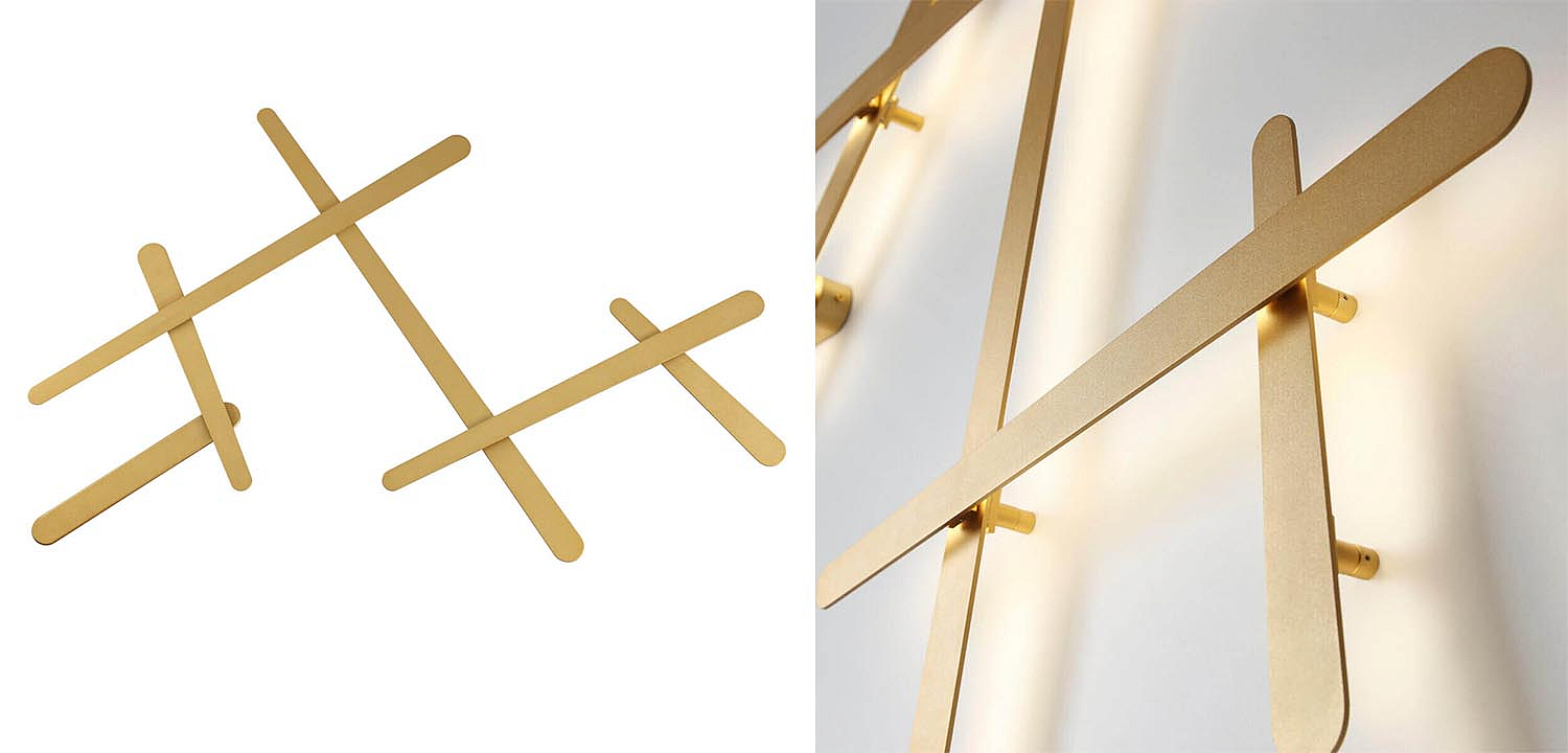 Бра Rolf Gold Labarint Lines - Loft-Concept в Москве