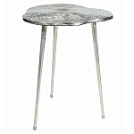 Металлический кофейный столик Puddle Silver варинант исполнения - 1 | Loft Concept в Москве