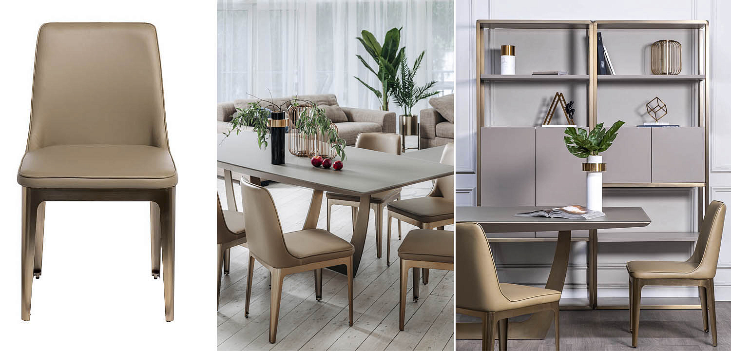 Стул Vohaul Chair beige Стул Vohaul Chair beige - Loft-Concept в Москве