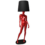 Лампа MANNEQUIN LAMP с абажуром изгибы тела варинант исполнения - 2 | Loft Concept в Москве