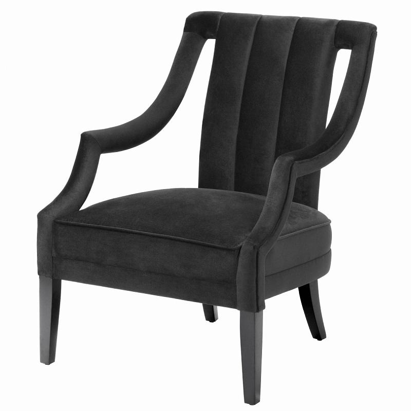 Кресло Eichholtz Chair Ermitage Black