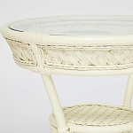 Комплект террасный из ротанга Eloise белый варинант исполнения - 7 | Loft Concept в Москве