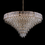 Люстра с каскадом из прозрачного хрусталя Constant Sparks варинант исполнения - 14 | Loft Concept в Москве