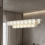 Люстра горизонтальная двухъярусная Chandelier Constant варинант исполнения - 2 | Loft Concept в Москве