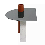 Дизайнерский журнальный стол с рельефным основанием Dutynor варинант исполнения - 1 | Loft Concept в Москве