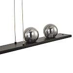 Светодиодная линейная люстра IONA Сhandelier black 103 варинант исполнения - 3 | Loft Concept в Москве