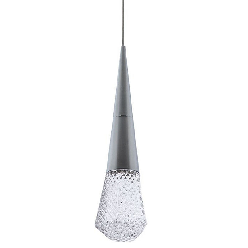    Acrylic Droplet Chrome Hanging Lamp     | Loft Concept 