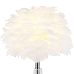 Настольная лампа с перьями Plumage White Table Lamp варинант исполнения - 2 | Loft Concept в Москве