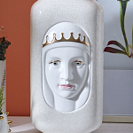 Ваза с золотисто-белыми фрагментами Faces of Imagination варинант исполнения - 5 | Loft Concept в Москве