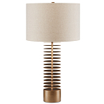 Настольная лампа с корпусом из металлических дисков Skyscraper варинант исполнения - 2 | Loft Concept в Москве