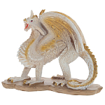 Декоративная статуэтка Дракон Dragon Beige Gold Statuette варинант исполнения - 1 | Loft Concept в Москве