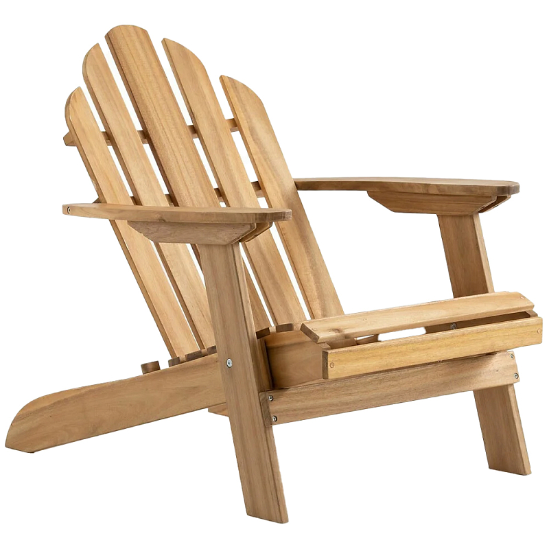      Adirondack Wooden Chair Natural    | Loft Concept 