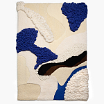 Ковер ручной работы Electric blue and popcorn варинант исполнения - 1 | Loft Concept в Москве