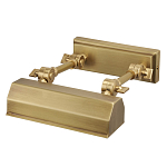 Светильник для картин с призматическим плафоном и двойными регулируемыми шарнирами Elstead Lighting варинант исполнения - 48 | Loft Concept в Москве