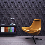 Гипсовая 3D Панель M-10 варинант исполнения - 2 | Loft Concept в Москве